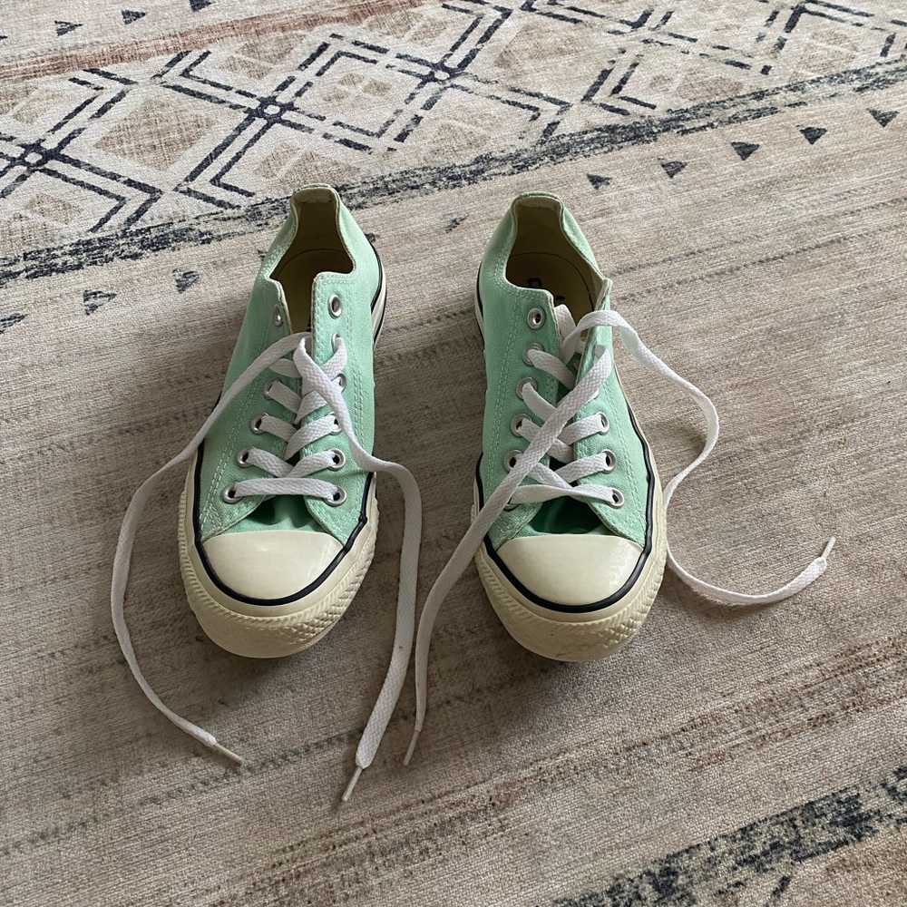 Mint Green Converse